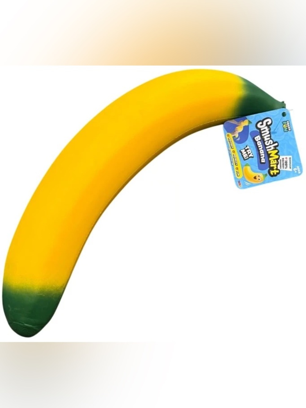 SmushMart JUmBO Squishy Banana  Toy - Viral Toy - Brand New with Tag